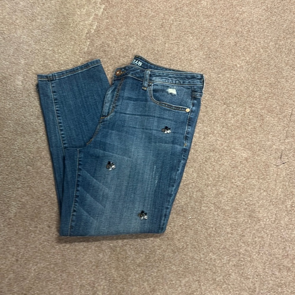 Stylus Boyfriend Crop Jeans